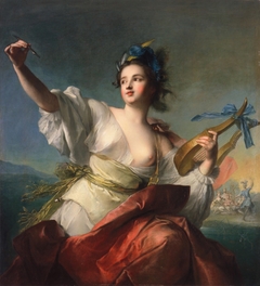 Terpsichore, Muse of Music and Dance by Jean-Marc Nattier