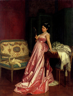 The Admiring Glance by Auguste Toulmouche