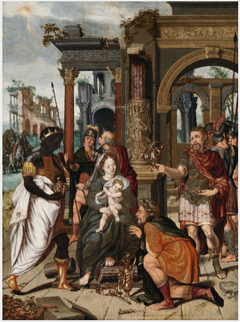 The Adoration of the Magi by Pieter Coecke van Aelst