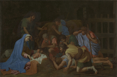 The Adoration of the Shepherd by Nicolas Poussin