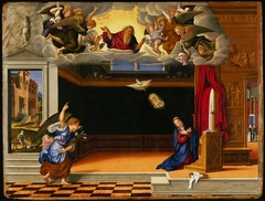 The Annunciation by Girolamo da Santacroce