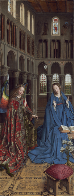 The Annunciation by Jan van Eyck