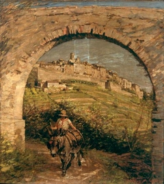 The Aqueduct by Henry Herbert La Thangue