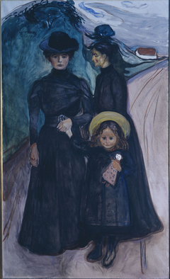 The Book Family by Edvard Munch