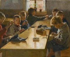 The Boys’ Workhouse, Helsinki by Albert Edelfelt