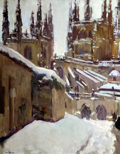 The Cathedral of Burgos by Joaquín Sorolla