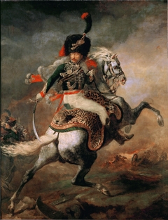 The Charging Chasseur by Théodore Géricault