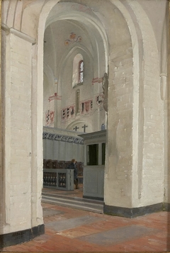 The Choir of St. Bendt's Church, Ringsted by Jørgen Roed