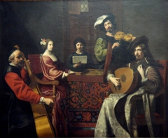 The Concert by Nicolas Tournier