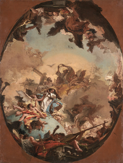 The Coronation of the Virgin by Giovanni Battista Tiepolo