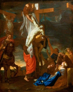 The Descent from the Cross by Charles Le Brun