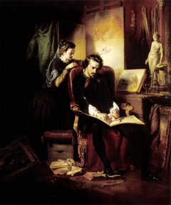 The Dissatisfied Painter by József Borsos