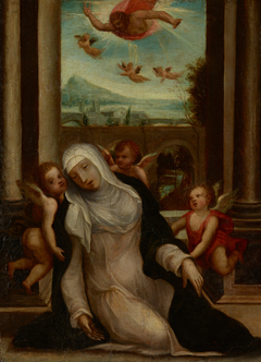 The Ecstasy of Saint Catherine of Siena by Il Sodoma