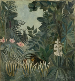 The Equatorial Jungle by Henri Rousseau