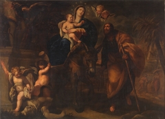 The Flight to Egypt by Manuel de Castro