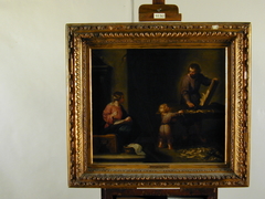 The Holy Family in the Carpenter Shop by Anonymous