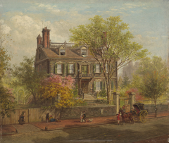 The John Hancock House by Edward Lamson Henry