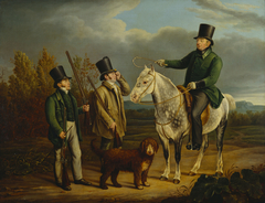 The Last Shooting Party of Frederick, Duke of York by Abraham B van Worrell