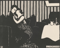 The Lie by Félix Vallotton