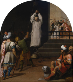 The Martyrdom of Father Andrés Prior of the Seiz Charterhouse by Vincenzo Carducci