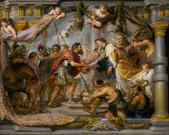 The Meeting of Abraham and Melchizedek by Peter Paul Rubens