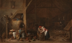 The Old Man and the Maid by David Teniers the Younger