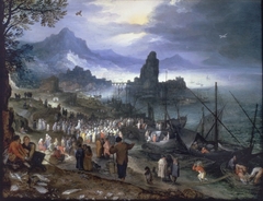 The Sermon on the Sea of Galilee by Jan Brueghel the Elder