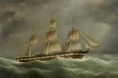 The ship Magnolia by Samuel Walters