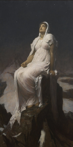 The Spirit of the Summit by Frederic Leighton