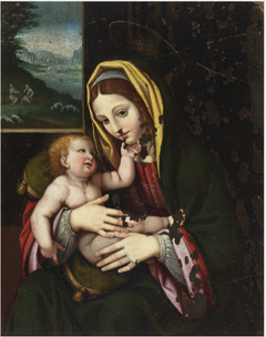 The Virgin and Child by Unknown Artist