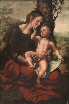 The Virgin and the Child by Jan Sanders van Hemessen