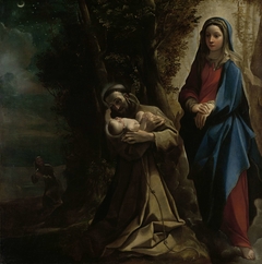 The Vision of Saint Francis of Assisi by Ludovico Carracci