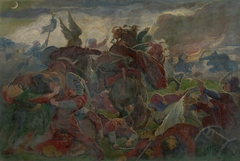 Tomory's Death at the Battle of Mohács by Jozef Hanula