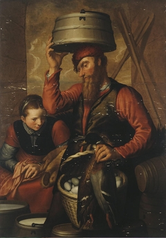 Trader in Game by Pieter Aertsen