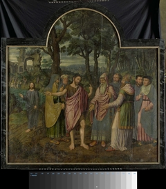 Triptych with Scenes from the Life of St John the Baptist by Jan van Coninxloo II