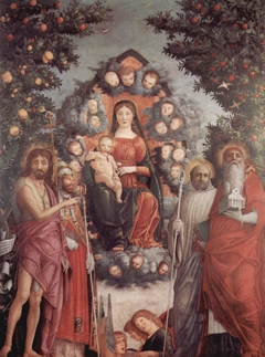 Trivulzio Madonna by Andrea Mantegna