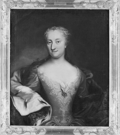 Ulrika Eleonora d y (1688-1741), drottning av Sverige, gift med Fredrik I av Sverige by Martin van Meytens