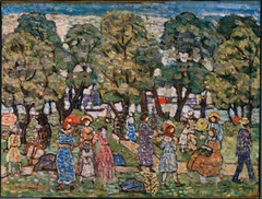 Under the Trees by Maurice Prendergast