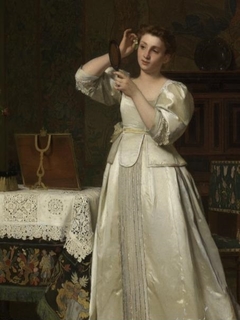 Woman with a Mirror