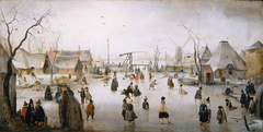 Ice Scene by Hendrick Avercamp