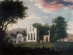 Valle Crucis Abbey by Richard Wilson