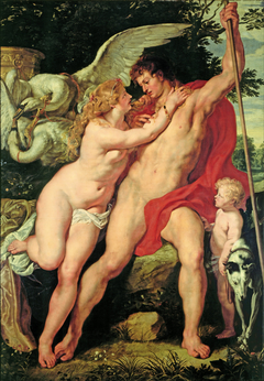 Venus and Adonis by Peter Paul Rubens