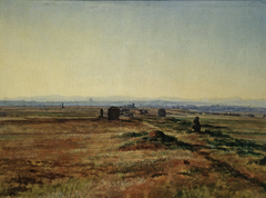 Via Appia at Sunset by Alexander Andreyevich Ivanov