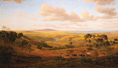 View of Geelong by Eugene von Guerard