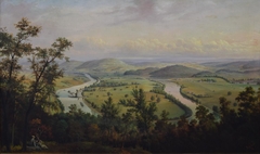 View of Poplar Neck #2  Neversink Mountain by John Heyl Raser