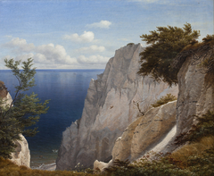 View of the Cliffs of Møn, Denmark