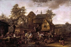 Village Festival by Jan Steen