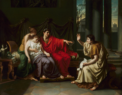 Virgil Reading the "Aeneid" to Augustus, Octavia, and Livia by Jean-Baptiste Wicar