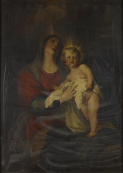 Virgin and Child by Attributed to Christopher William Hanneman