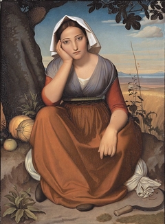 Vittoria Caldoni by Johann Friedrich Overbeck